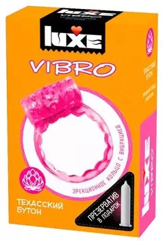 Luxe Презерватив Vibro Техасский Бутон 1 шт.