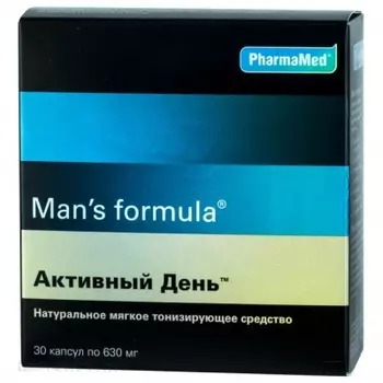 Man's formula Активный день капсулы 30 шт.