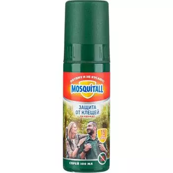 Mosquitall Специальная защита спрей от клещей 100 мл