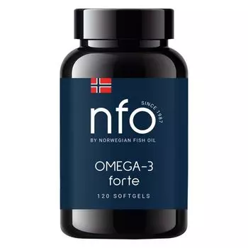 Norwegian Fish Oil Омега-3 Форте капсулы 120 шт.