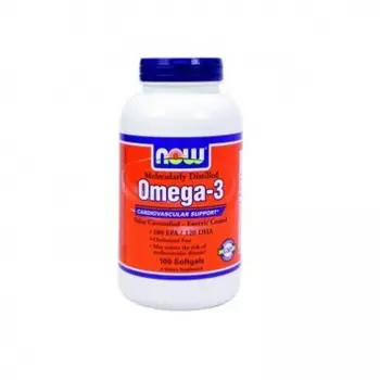 NOW Foods Омега-3 капсулы 1000 мг 100 шт.