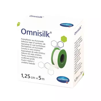 Omnisilk Пластырь из искусственного шелка 1,25х500 см