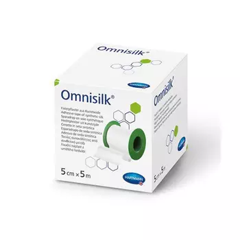 Omnisilk Пластырь из искусственного шелка 5х500 см