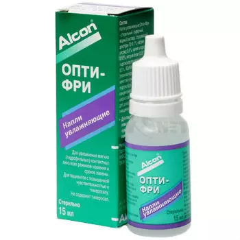 Опти-Фри капли глазные увлажняющие 15 мл