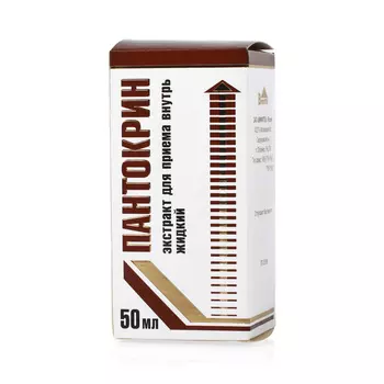 Пантокрин экстракт жидкий флакон 50 мл