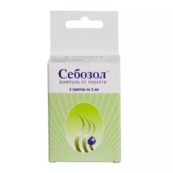 Себозол шампунь от перхоти 5 мл 5шт