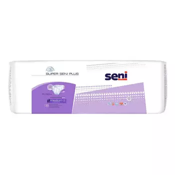 Seni Super Plus Подгузники для взрослых р.M 30 шт.