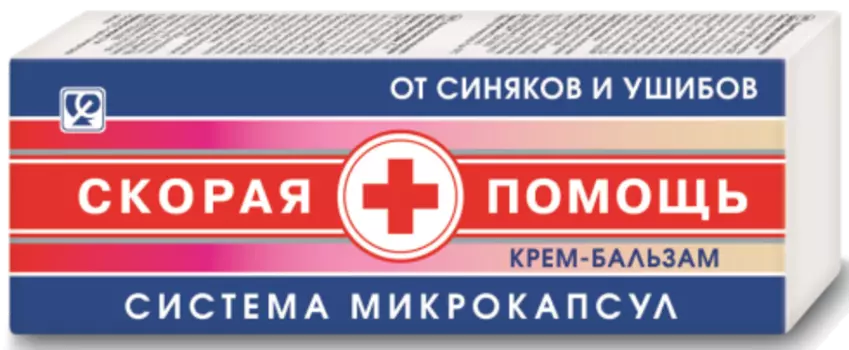 Скорая помощь Крем-бальзам от синяков и ушибов 75 мл
