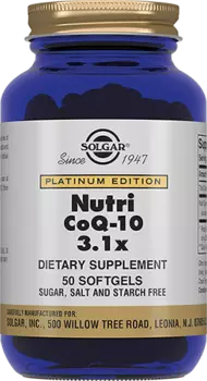 Solgar Нутрикоэнзим Q-10 капсулы 50 шт.