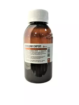 Солодки сироп 100 г пластиковый флакон
