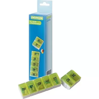 Таблетница Пилюля на 7 дней Трансформер