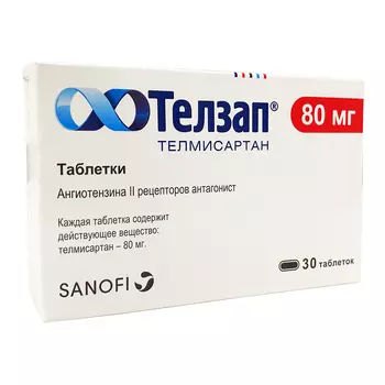Телзап таблетки 80 мг 30 шт.