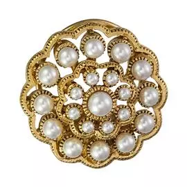 Брошь на зажиме