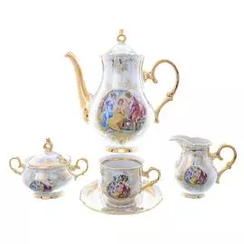 Кофейный сервиз на 6 персон «Queen's Crown Мадонна»