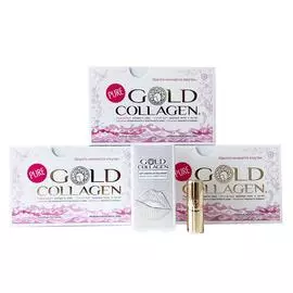 Месячный витаминный курс «Gold Collagen»