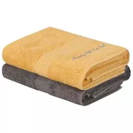 Набор из 2 банных полотенец, 70х140 см (2 шт)