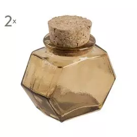 Набор из 2 банок для хранения