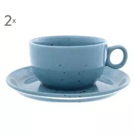 Набор из 2 чайных пар "Articblue"