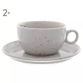 Набор из 2 чайных пар "Natural"