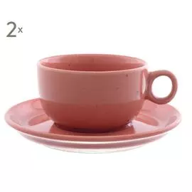 Набор из 2 чайных пар "Terracotta"
