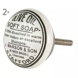 Набор из 2 дверных ручек