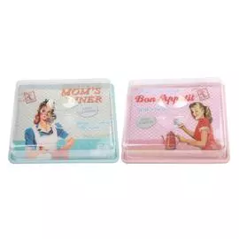 Набор из 2 коробок для хранения «Retro mum»