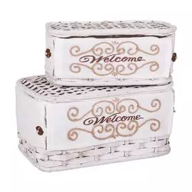 Набор из 2 корзин для шитья