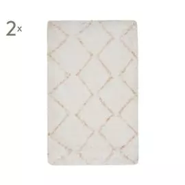 Набор из 2 ковриков для ванной