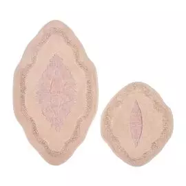 Набор из 2 ковриков для ванной