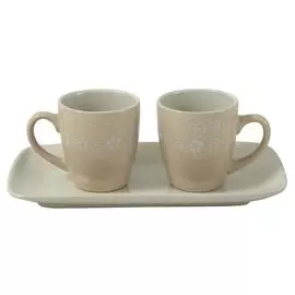 Набор из 2 кружек на подставке