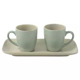 Набор из 2 кружек на подставке