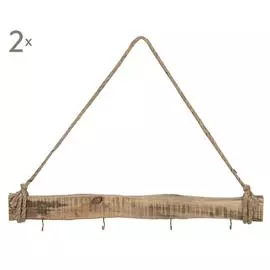 Набор из 2 настенных вешалок