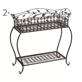 Набор из 2 подставок для цветов