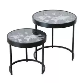 Набор из 2 приставных столиков