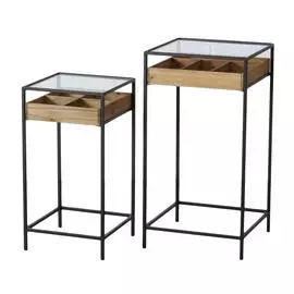 Набор из 2 приставных столиков