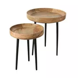 Набор из 2 приставных столиков