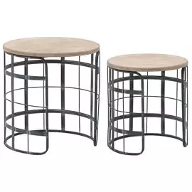 Набор из 2 приставных столиков