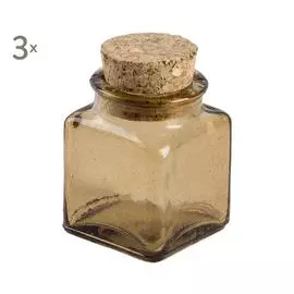 Набор из 3 банок для хранения