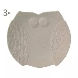 Набор из 3 блюдец «Stone forme moderne»