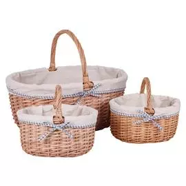 Набор из 3 корзин для хранения