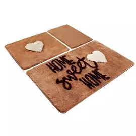 Набор из 3 ковриков для ванной