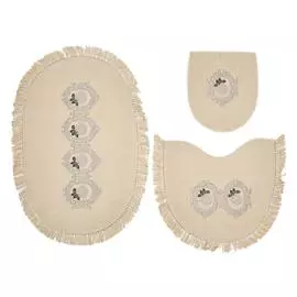 Набор из 3 ковриков для ванной