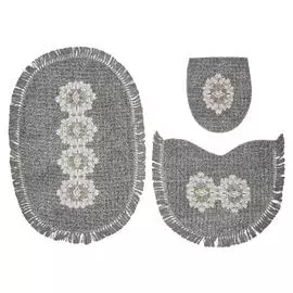 Набор из 3 ковриков для ванной