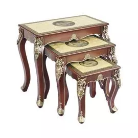 Набор из 3 приставных столиков