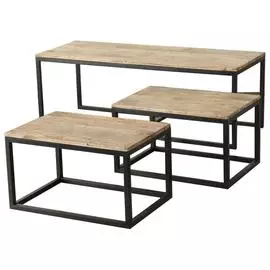 Набор из 3 приставных столиков