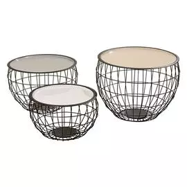 Набор из 3 приставных столиков