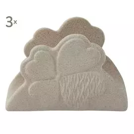 Набор из 3 салфетниц «Stone forme moderne»