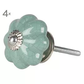 Набор из 4 дверных ручек