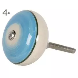 Набор из 4 дверных ручек