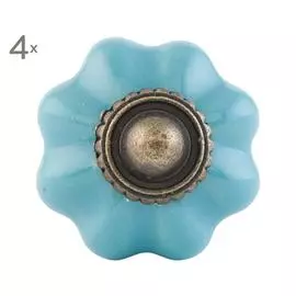 Набор из 4 дверных ручек